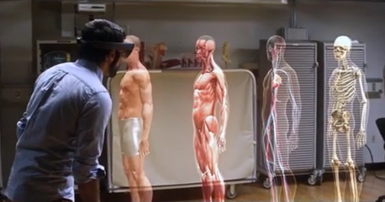 hololens для изучения медицины